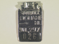 Aluminium sluitzegel met identificatiekenmerk VDP ITT 90 297