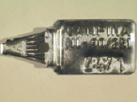 Aluminium sluitzegel met identificatiekenmerk CAMPINA NL - 90/251