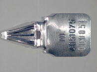 Aluminium sluitzegel met identificatiekenmerk NL 40451075