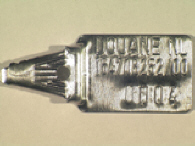 Aluminium sluitzegel met numeriek identificatiekenmerk 154708252/00