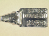 Aluminium sluitzegel met numeriek identificatiekenmerk 18-163