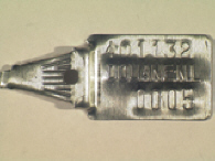 Aluminium sluitzegel met numeriek identificatiekenmerk 401132