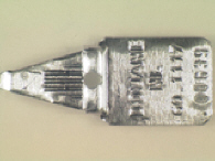 Aluminium sluitzegel met numeriek identificatiekenmerk 60.1117