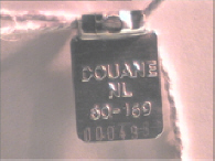 Aluminium sluitzegel met numeriek identificatiekenmerk 60-169