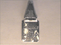 Aluminium sluitzegel met numeriek identificatiekenmerk 70-7327