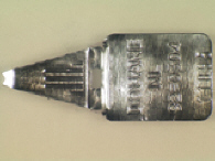 Aluminium sluitzegel met numeriek identificatiekenmerk 92-0304